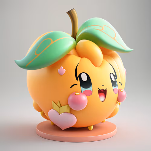 Cute Peach