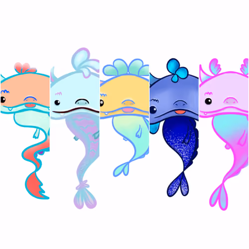 cute water dragon