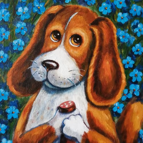Cute animals are my paintings