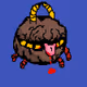 cute evil monster