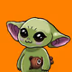 Cutie baby yoda
