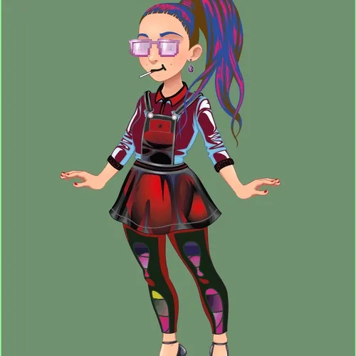 Cyber Lady Punk