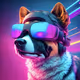Cyber neon beasts