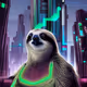 Cyber-Punk Sloth