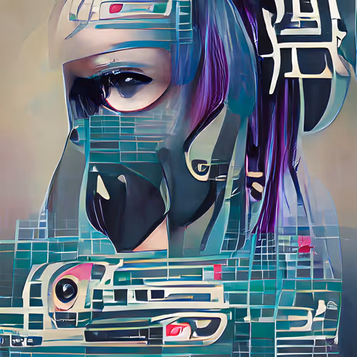 Cybergoth NFT Art