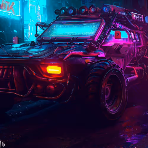 Cyberpunk Car