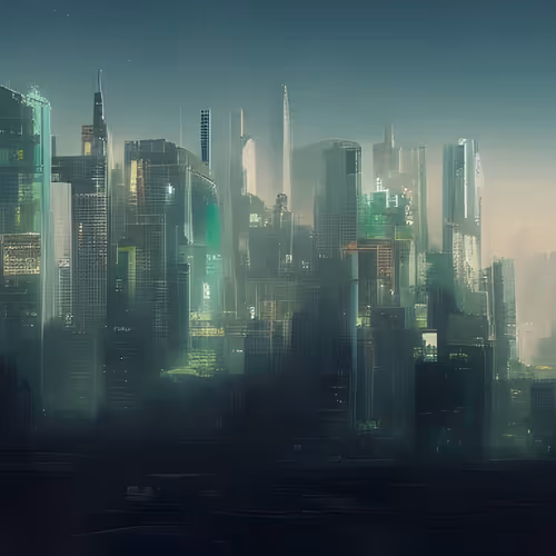 Cyberpunk city