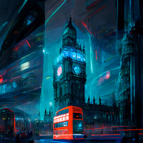 Cyberpunk London by KEYWAY