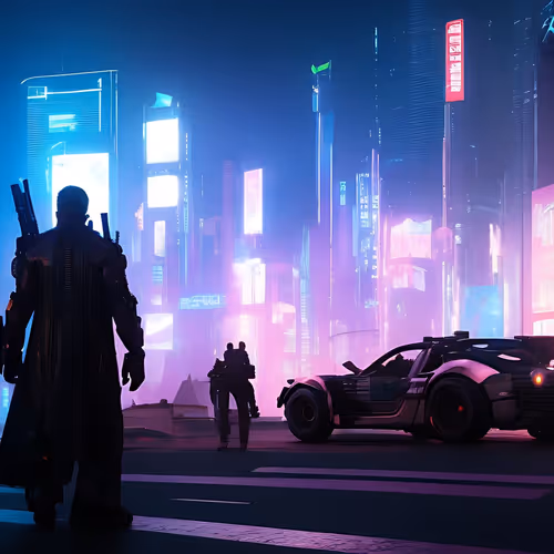 STREET LIFE CYBERPUNK.V1 - AI NFT (Collection)