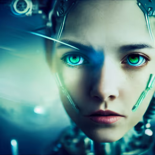 Cyberpunk Style Girl