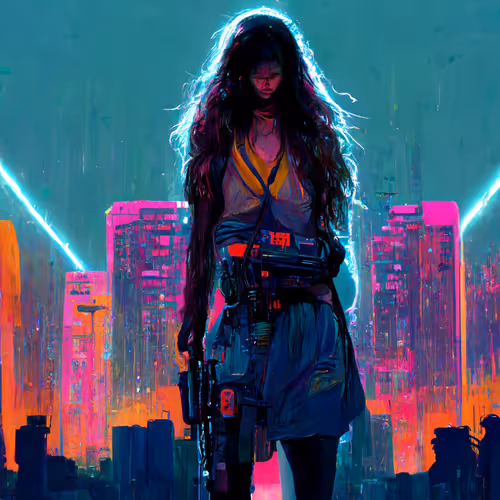 Cyberpunk universe. - old