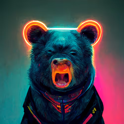Cyberpunk Bear