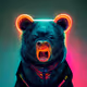 Cyberpunk Bear