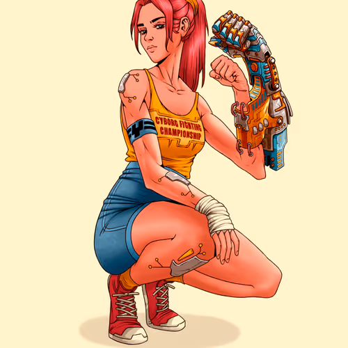 cybor fighting championship - old