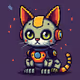 Cyborg Cat Punky