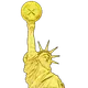 Cyrpto Statue of Liberty