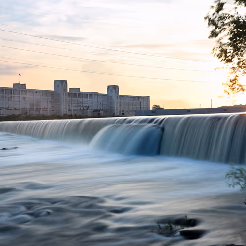 Dan River dam