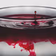 Dancing blood drops