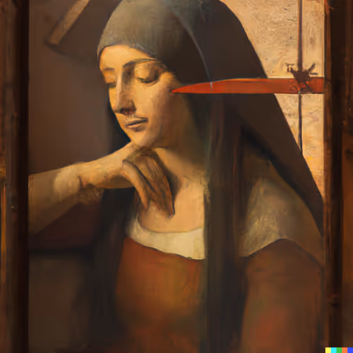 Artificial intelligence oil painting