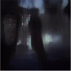 Dark abstract art