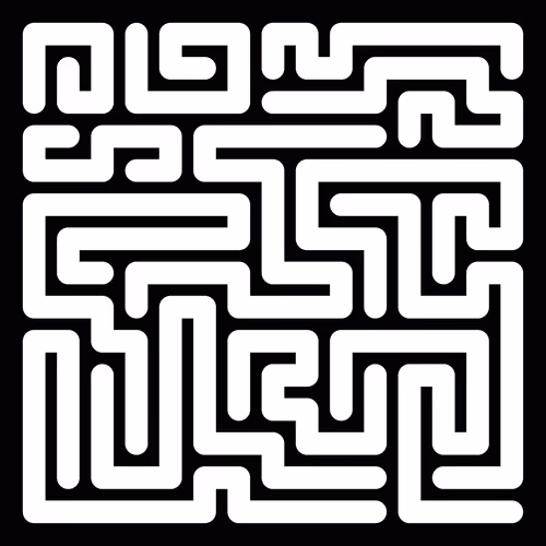 Dark Maze by MamiArt