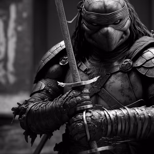 Dark Noir Donatello and Leonardo