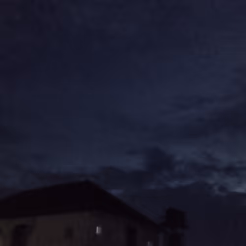 darkness at night