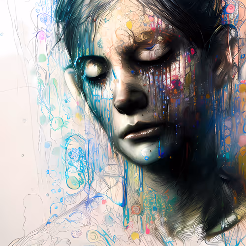 Dark Whimsical Drawings