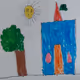 My 4 year old  Daughter art