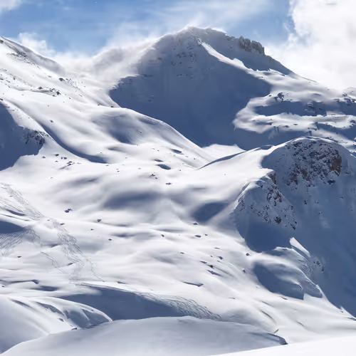Davos backcountry skiing
