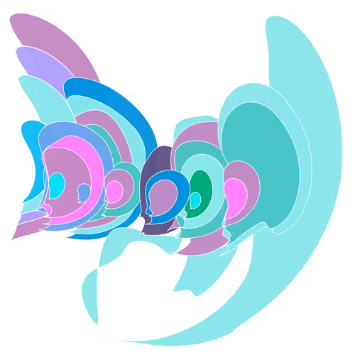 Day 56 Art Meditation The Life of an Abalone Shell Artwork Set of 17 - old