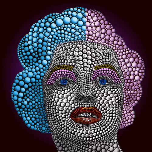 Digital Circlism Dot Art (DCDA)