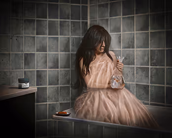 Death of a romantic hero - old