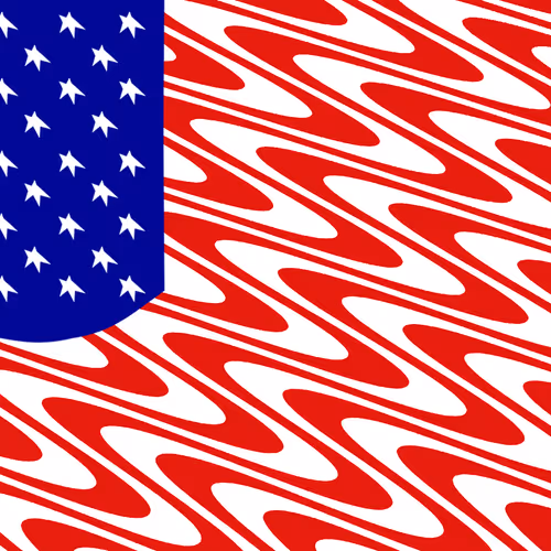 Decentralized American Flag - old