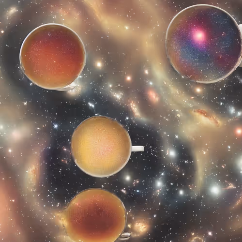 Deep Field Galaxies in a cup of tea