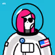 Deep astronaut