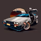 DeLorean inspired creations by WilbDigital
