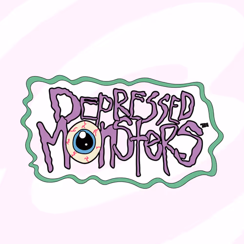  Depressed Monsters(tm) NFT Corner Of The Blockchain! - old