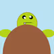 Derpy turtle