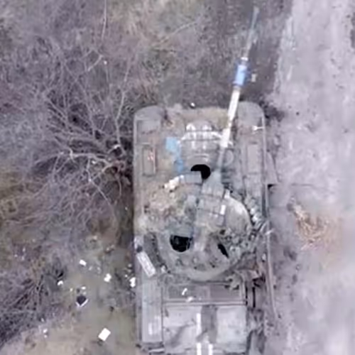 Destroyed tanks in Ukraine!