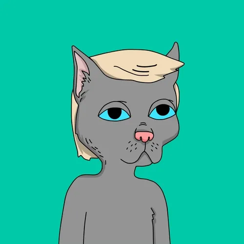 Closed Eyes Cats - old