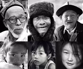 Digital Faces of the World