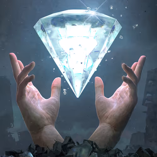 DIAMOND HANDS by BEEPLE