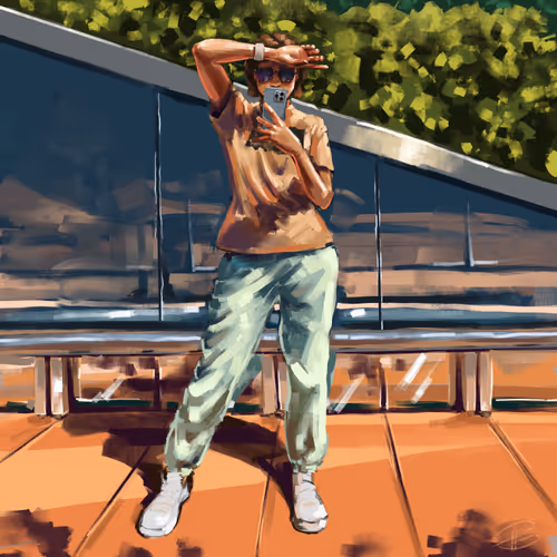 Diary of the artist's life - old