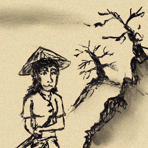 Dichi ancient paint - old