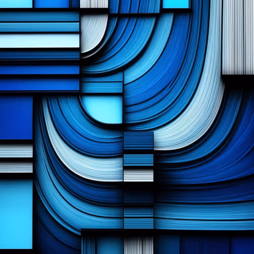 Digital Abstract World Collaboration