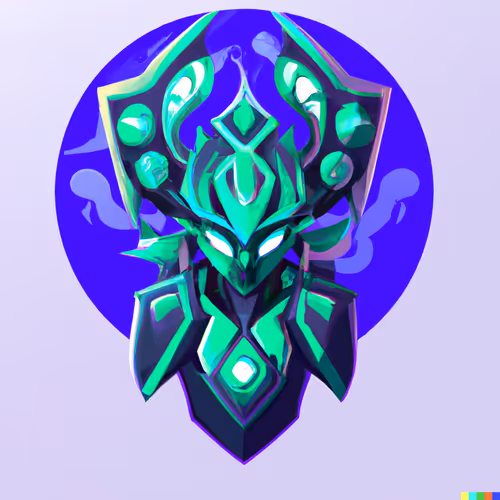 Digital futuristic monkey gods