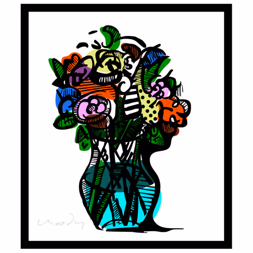 Digital Graffiti Cubism