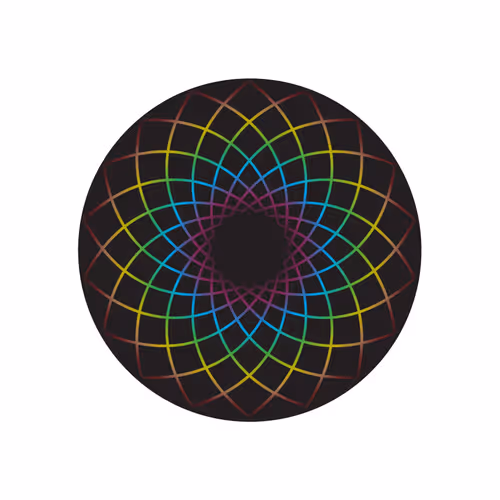 Digital Mandala Art by O around