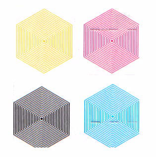 Digital Prints of recycled - old